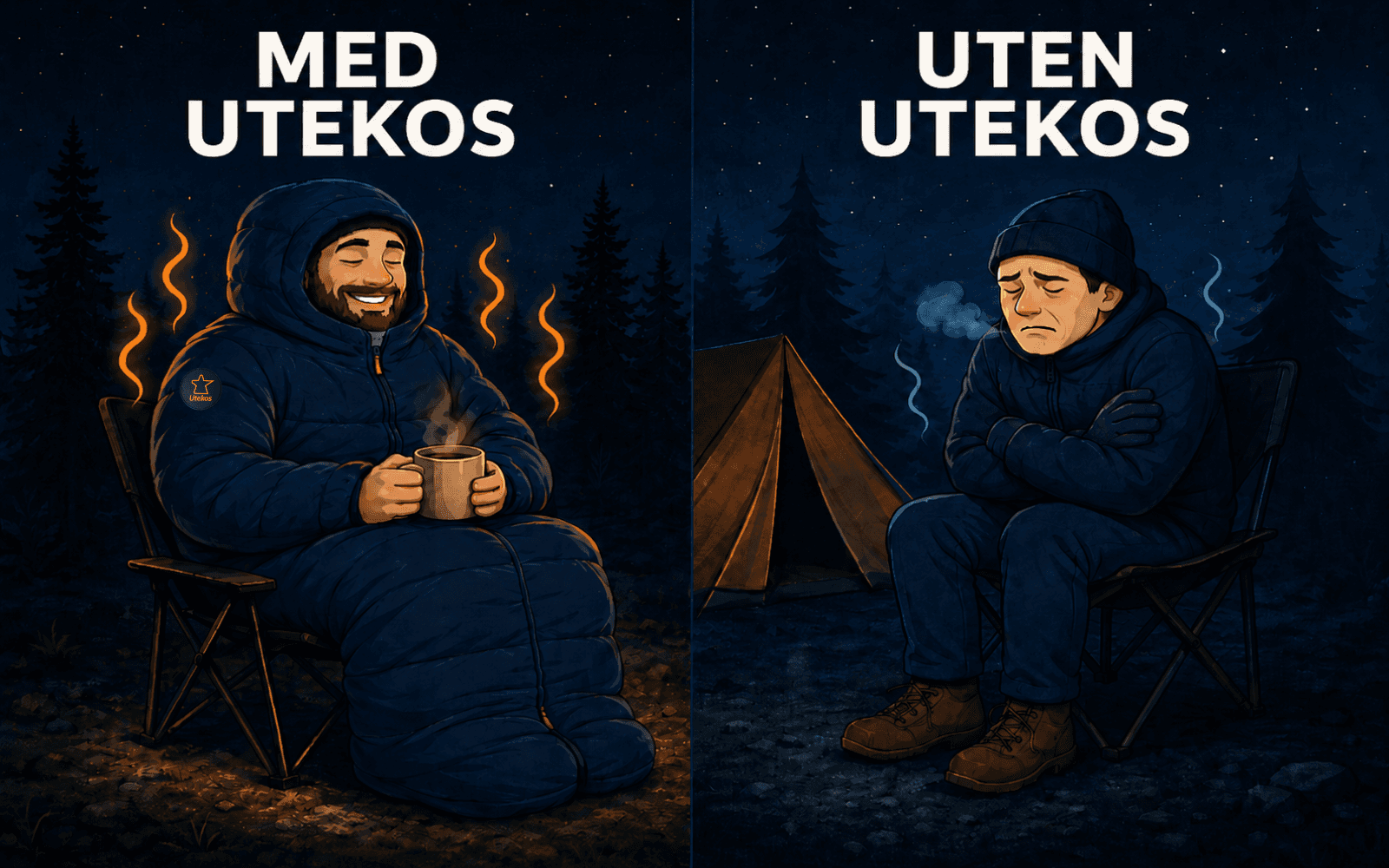 Utekos i en beredskapssituasjon med varme og trygghet i fokus