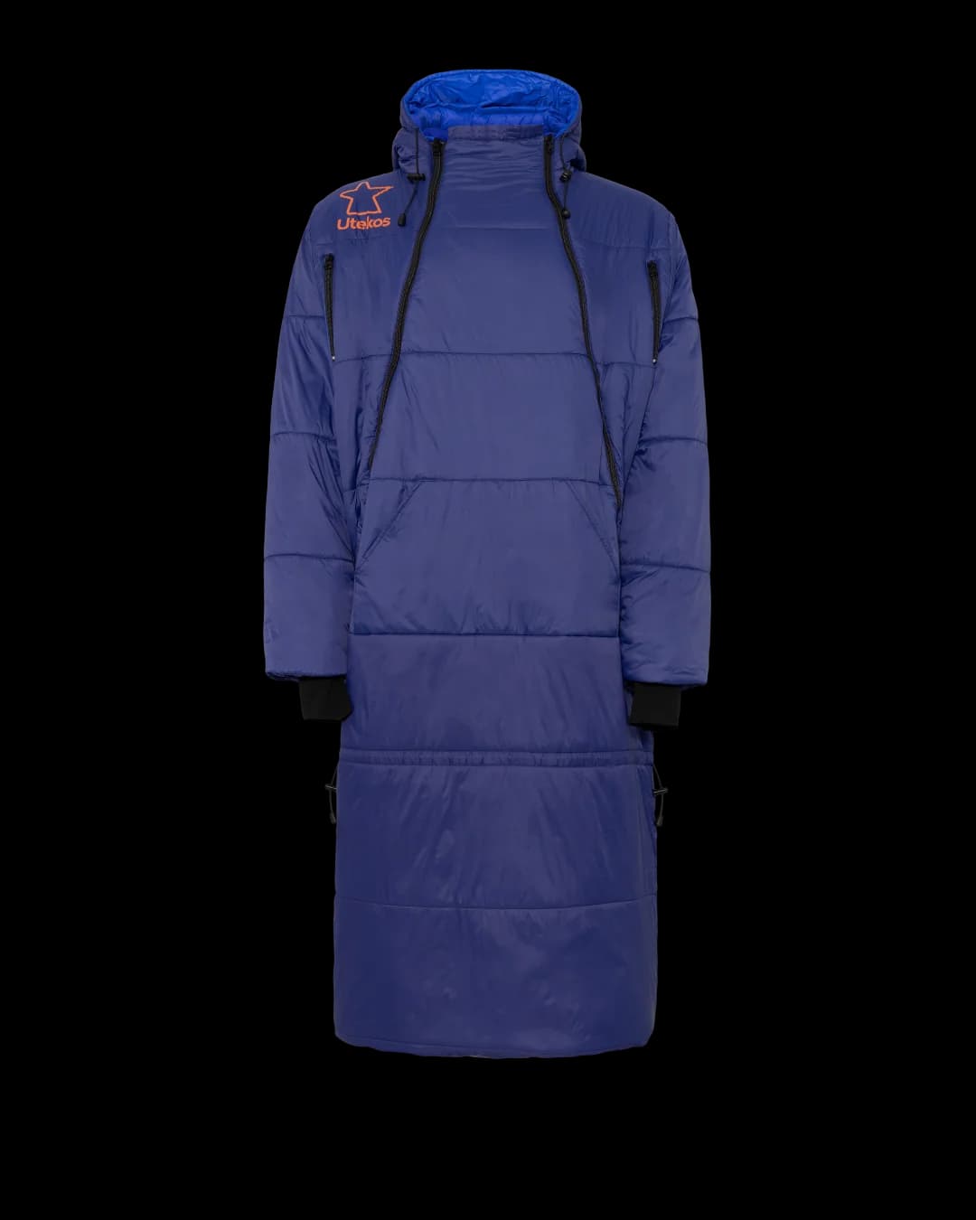 Utekos Dun Fjellblå Parkas.