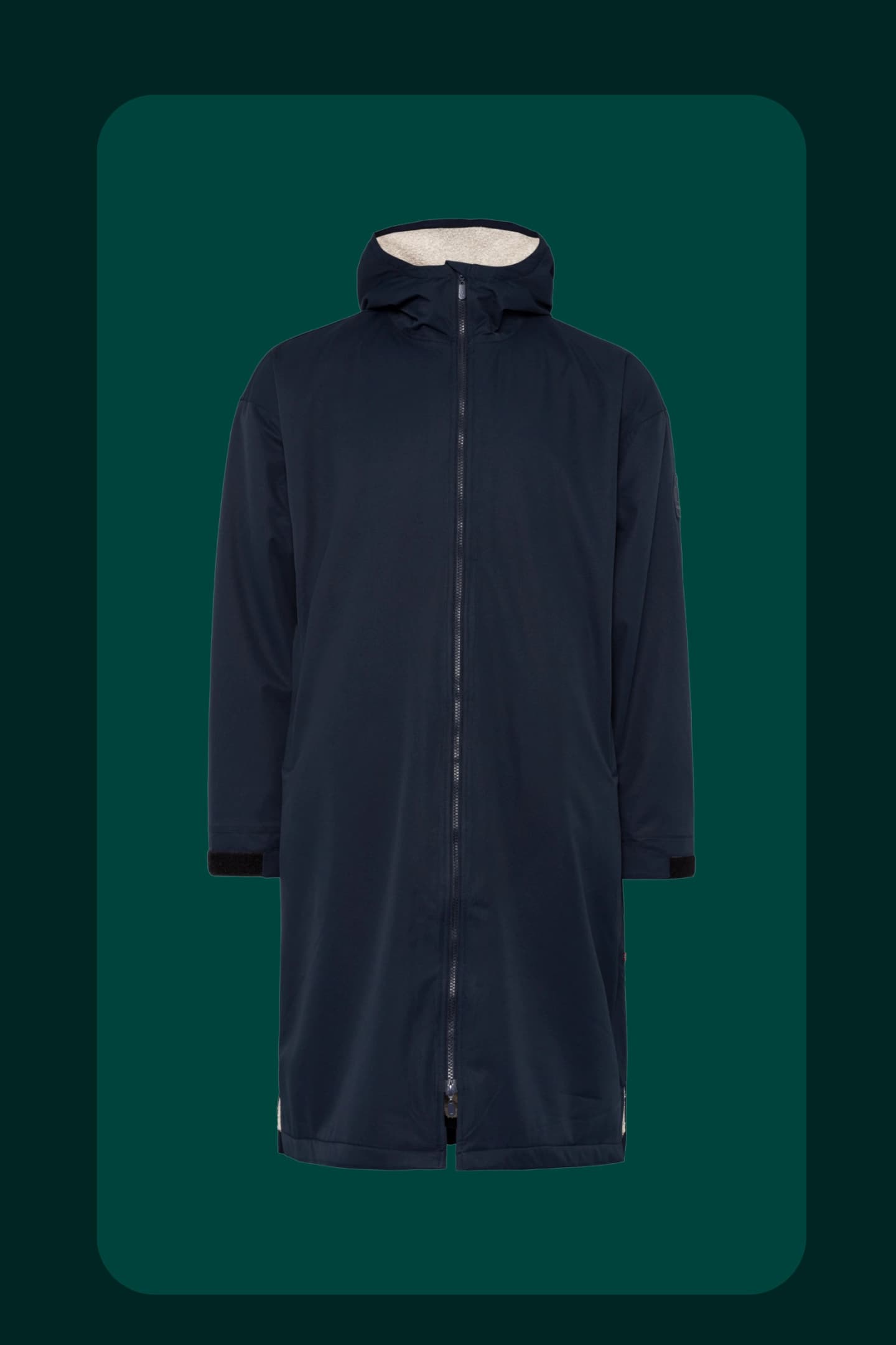 Comfyrobe™ XL forfra mot farget bakgrunn