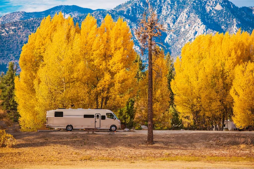 Bobilreise gjennom norske høstfarger