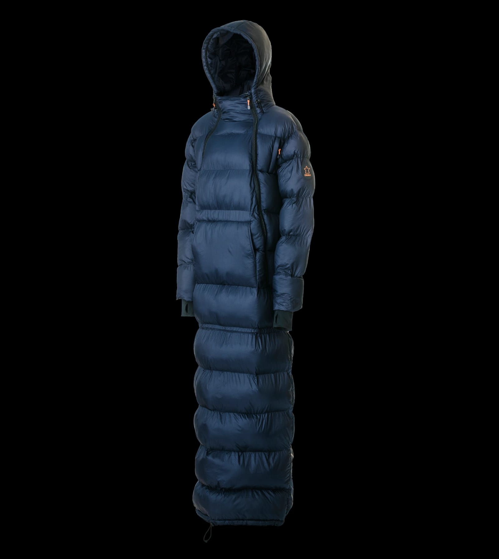 Utekos TechDown diagonalt fullfigur