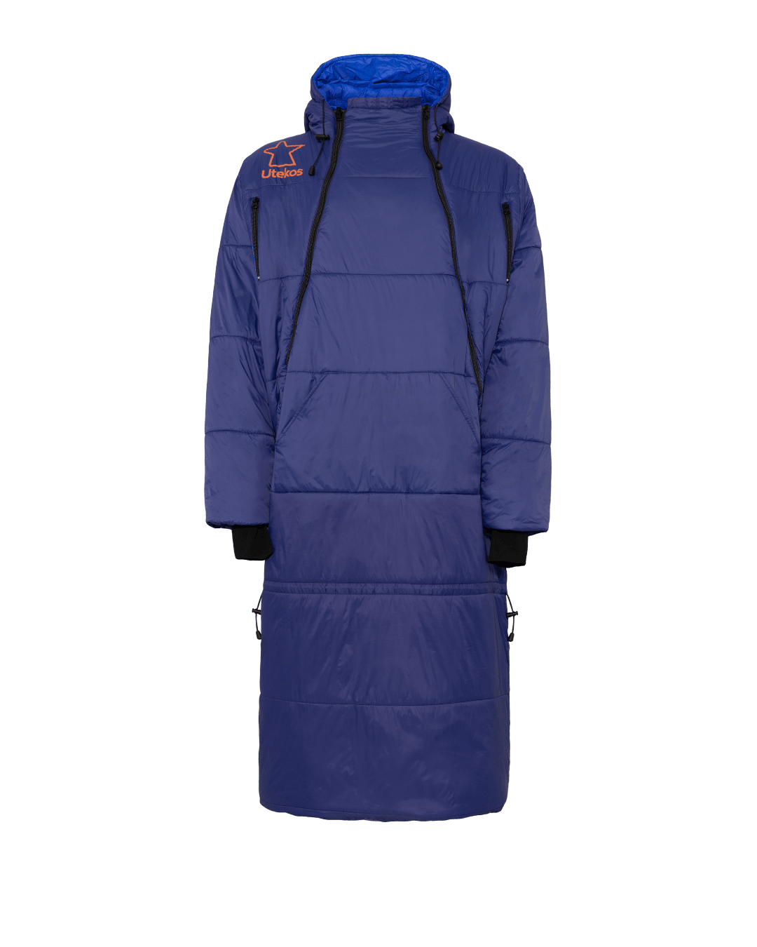 Utekos Dun Fjellblå Parkas.